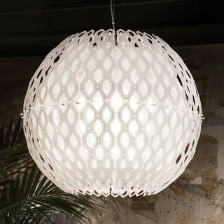 Charlotte Globe hanglamp in by Slamp in White – product photo 1 of 5