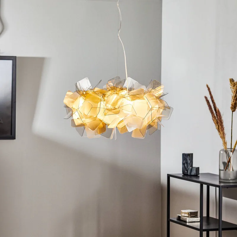 Clizia - design hanglamp, rookgrijs by Slamp in Alu, Grey, Zink – product photo 2 of 5
