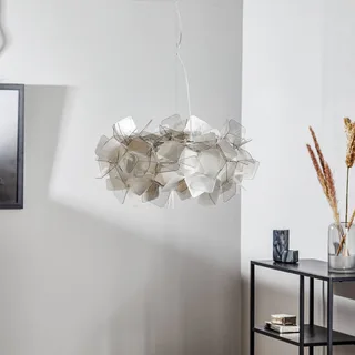 Clizia - design hanglamp, rookgrijs by Slamp in Alu, Grey, Zink – product photo 3 of 5