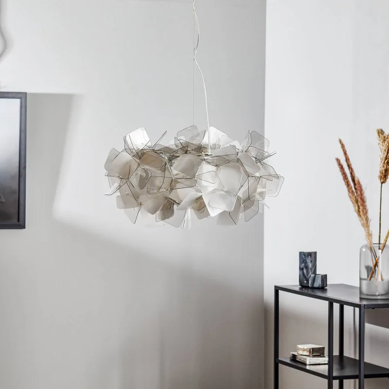 Clizia - design hanglamp, rookgrijs by Slamp in Alu, Grey, Zink – product photo 3 of 5