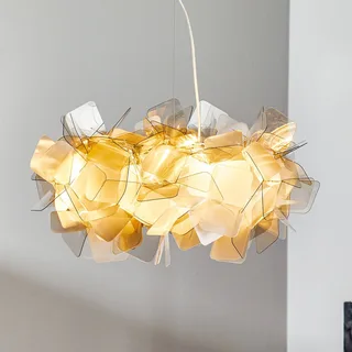 Clizia - design hanglamp, rookgrijs by Slamp in Alu, Grey, Zink – product photo 1 of 5