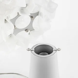 Clizia - designer-tafellamp, opaal van Slamp in Wit – productfoto 5 van 5