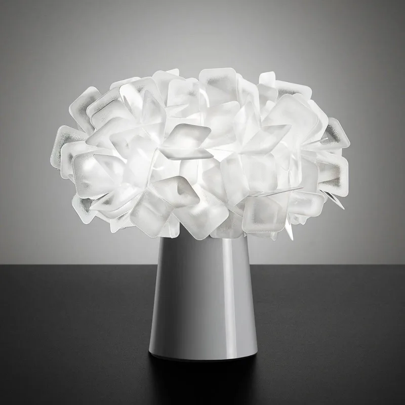 Clizia - designer-tafellamp, opaal van Slamp in Wit – productfoto 1 van 5