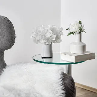 Clizia - designer-tafellamp, opaal van Slamp in Wit – productfoto 3 van 5