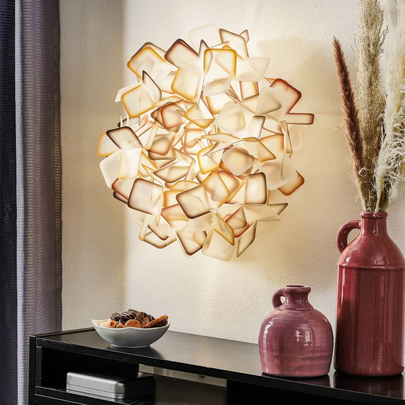 Clizia - designwandlamp, oranje by Slamp in Yellow, Orange – product photo 2 of 3