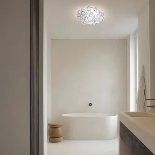 Clizia - designwandlamp, wit van Slamp in Wit, Opaal – productfoto 3 van 5