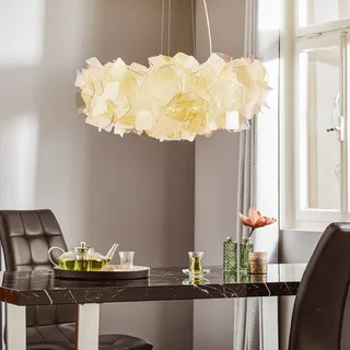 Clizia hanglamp, Ø 78 cm, fumé van Slamp in Rookgrijs, Transparant – productfoto 2 van 5