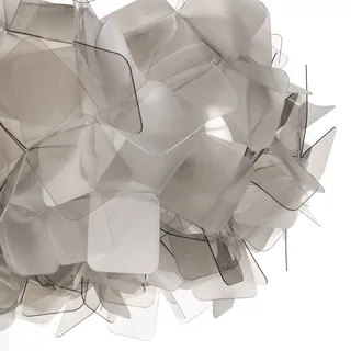 Clizia hanglamp, Ø 78 cm, fumé van Slamp in Rookgrijs, Transparant – productfoto 4 van 5