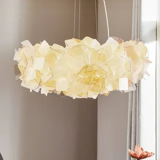 Clizia hanglamp, Ø 78 cm, fumé van Slamp in Rookgrijs, Transparant – productfoto 1 van 5