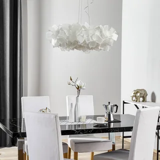 Clizia hanglamp, Ø 78 cm, wit by Slamp in White, Transparent – product photo 3 of 5
