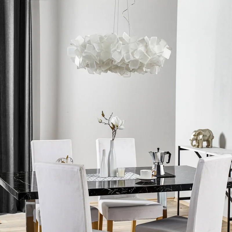Clizia hanglamp, Ø 78 cm, wit by Slamp in White, Transparent – product photo 3 of 5