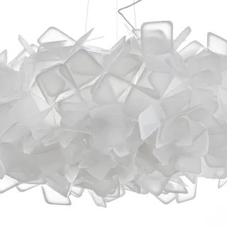 Clizia hanglamp, Ø 78 cm, wit by Slamp in White, Transparent – product photo 5 of 5