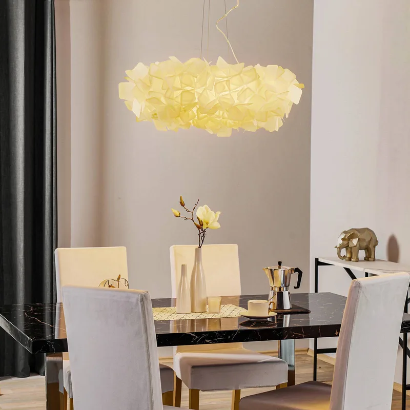 Clizia hanglamp, Ø 78 cm, wit by Slamp in White, Transparent – product photo 2 of 5