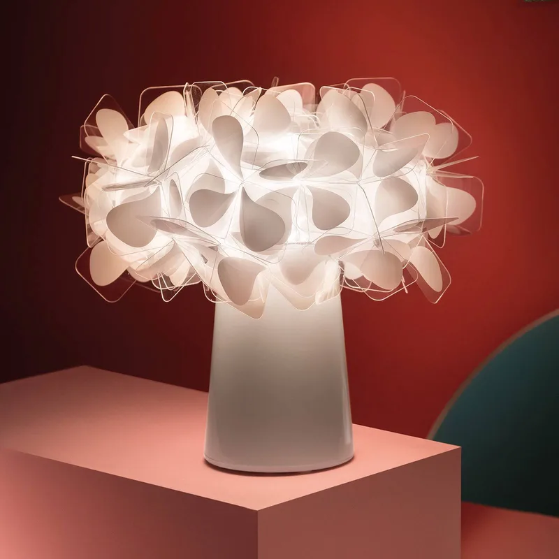 Clizia LED tafellamp dimbaar Mama Non Mama wit fra Slamp i Hvid, Gennemsigtig – produktbillede