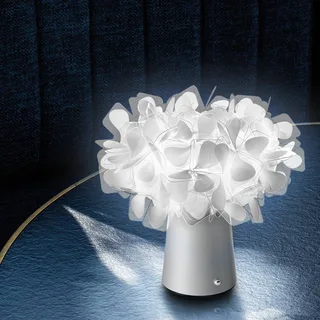 Clizia LED tafellamp dimbaar Mama Non Mama wit van Slamp in Wit, Transparant – productfoto 4 van 5