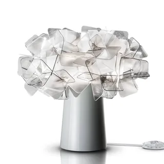 Clizia LED tafellamp op batterijen, rookgrijs, dimbaar van Slamp in Rookgrijs, Transparant – productfoto 3 van 5