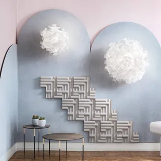 Clizia Pixel wandlamp Ø 78 cm by Slamp in White – product photo 2 of 3