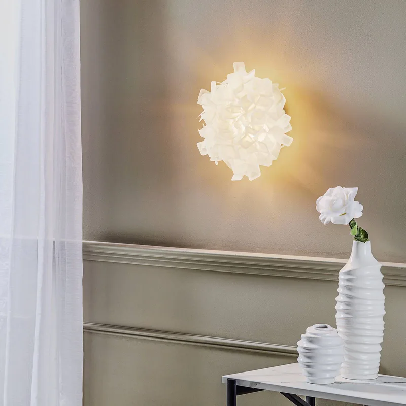Clizia plafondlamp, Ø 32 cm, wit by Slamp in White, Transparent – product photo 2 of 5
