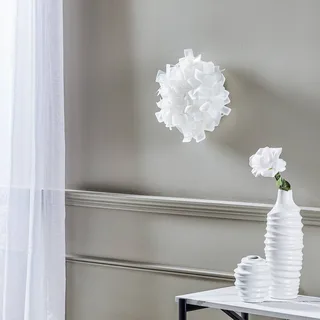 Clizia plafondlamp, Ø 32 cm, wit by Slamp in White, Transparent – product photo 3 of 5