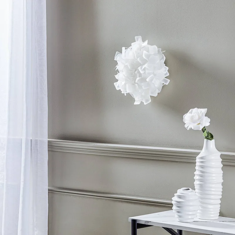 Clizia plafondlamp, Ø 32 cm, wit by Slamp in White, Transparent – product photo 3 of 5