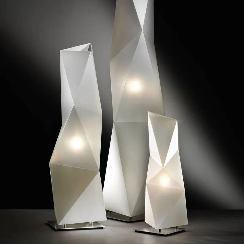 Diamond - design-tafellamp, 45 cm by Slamp in White, Aluminium – product photo 5 of 5