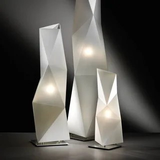 Diamond - design-vloerlamp, 111 cm by Slamp in White, Aluminium – product photo 5 of 5