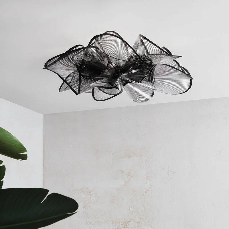 Étoile LED plafondlamp de Slamp en Noir – photo du produit 2 sur 5