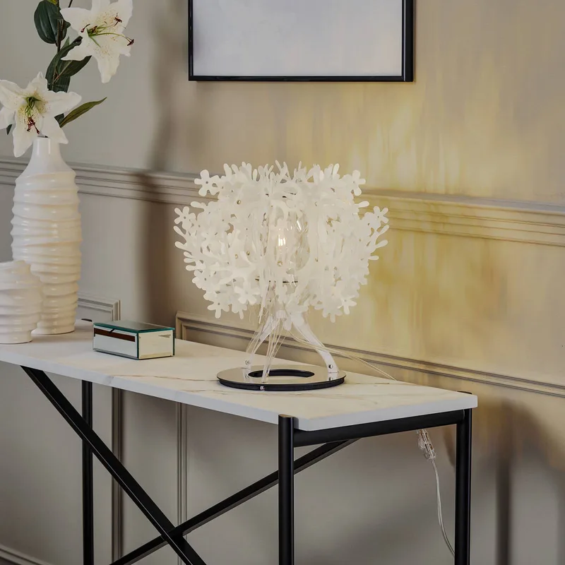 Fiorella - designtafellamp by Slamp in White – product photo 2 of 5