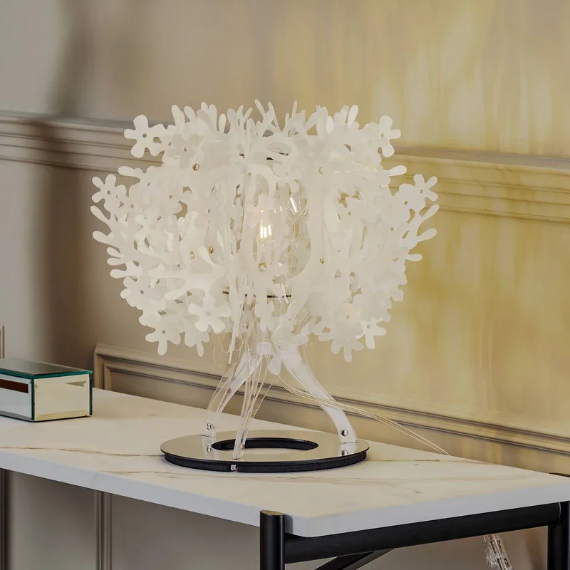 Fiorella - designtafellamp by Slamp in White – product photo
