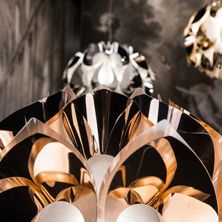 Flora - design-hanglamp, 50 cm van Slamp in Koper – productfoto 5 van 5