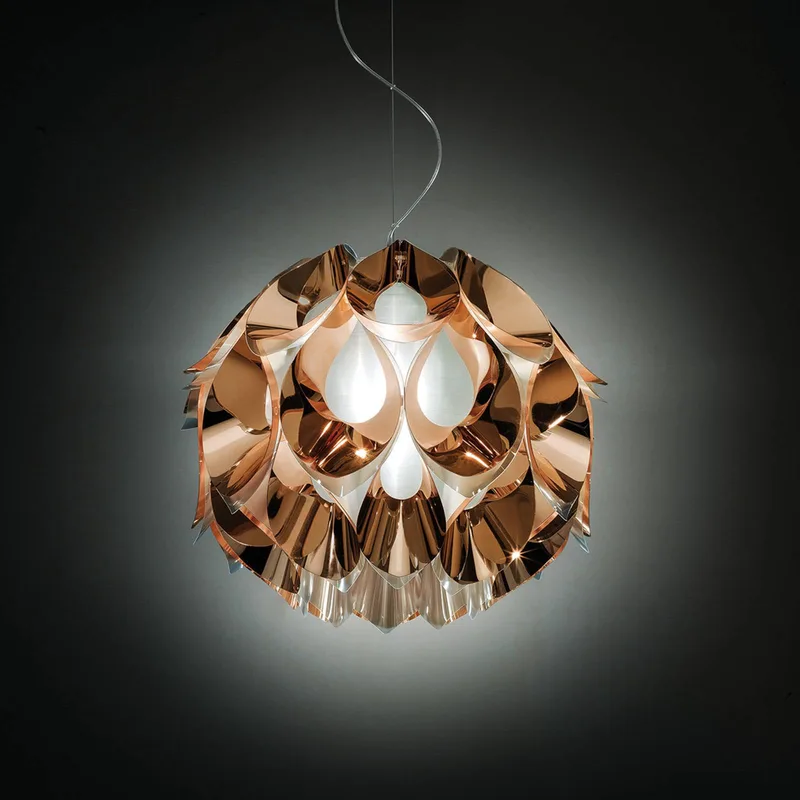 Flora - design-hanglamp, 50 cm van Slamp in Koper – productfoto 2 van 5
