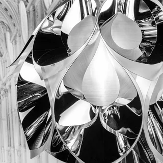 Flora - design-hanglamp, 50 cm by Slamp in Silver – product photo 5 of 5