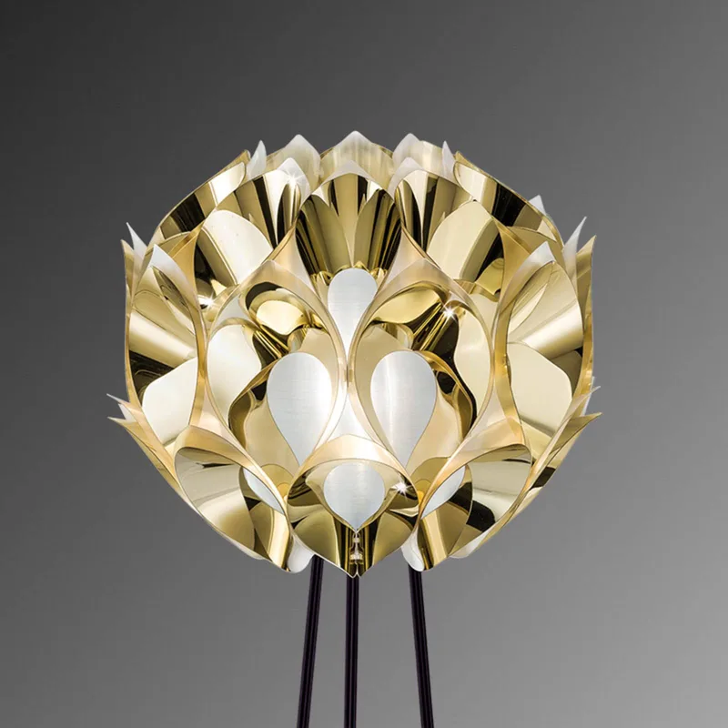 Flora - design-vloerlamp, goud by Slamp in Gold, Silver – product photo