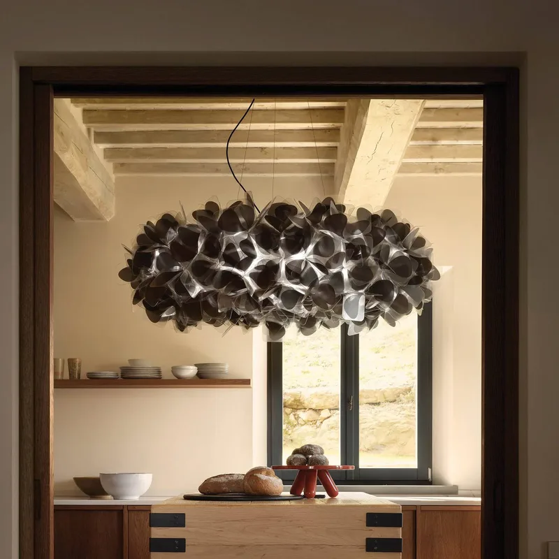 hanglamp Clizia MAMA NON MAMA, Ø 78 cm, zwart de Slamp en Noir – photo du produit