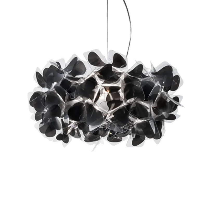 hanglamp Clizia Mama Non Mama, Ø53cm, zwart/helder by Slamp in Black, Helder – product photo
