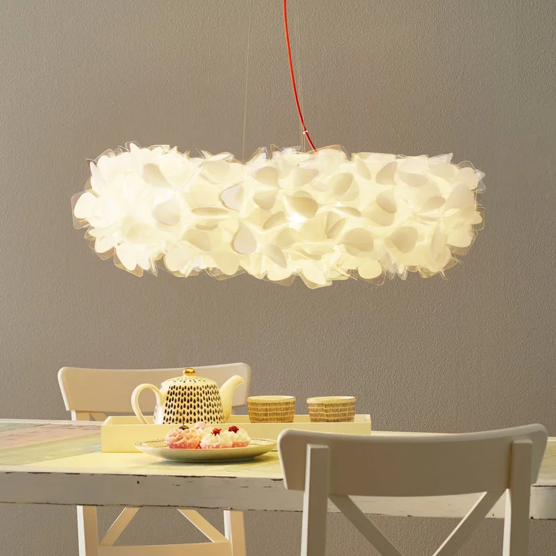 hanglamp Clizia Mama Non Mama, Ø78cm, wit/rood van Slamp in Wit, Rood – productfoto 5 van 5