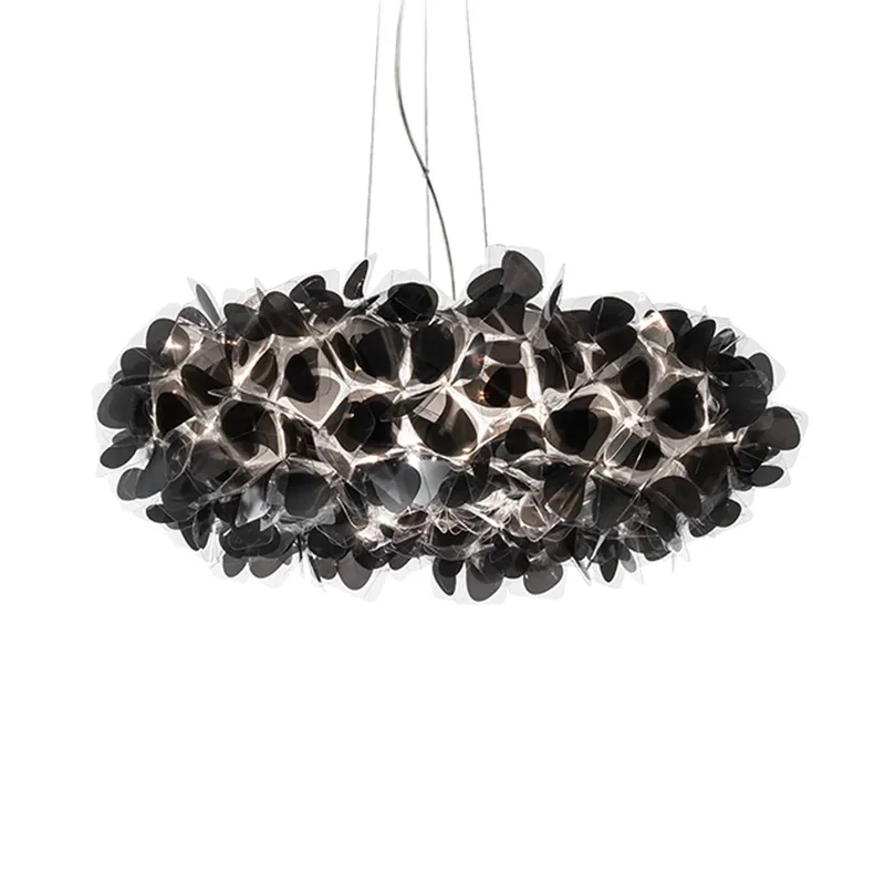 hanglamp Clizia Mama Non Mama, Ø78cm, zwart/helder de Slamp en Noir, Helder – photo du produit