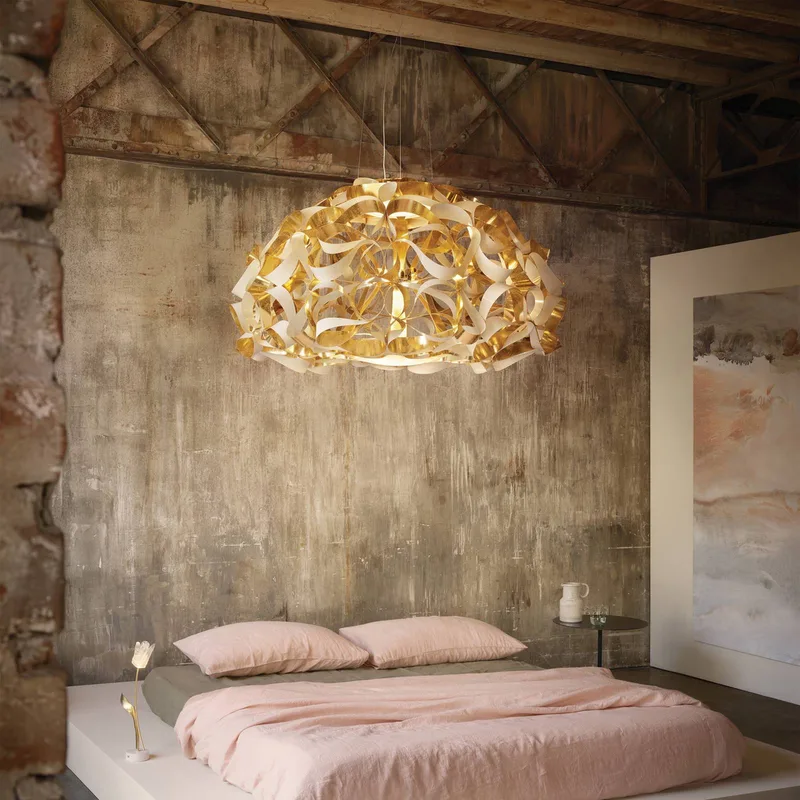 hanglamp Quantica, Ø 120 cm by Slamp in Gold – product photo