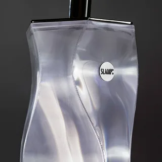 Hugo Floor LED design vloerlamp prisma by Slamp in Transparent – product photo 3 of 5