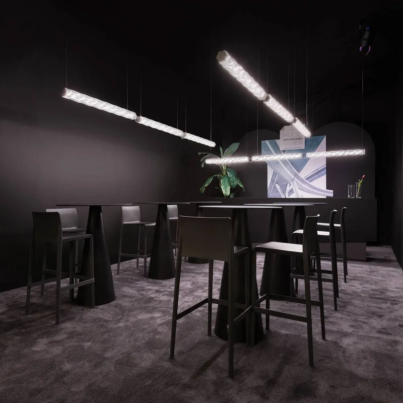 Hugo Prisma 24V LED design-hanglamp by Slamp in Transparent – product photo