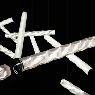 Hugo Prisma 24V LED design-hanglamp by Slamp in Transparent – product photo 4 of 5