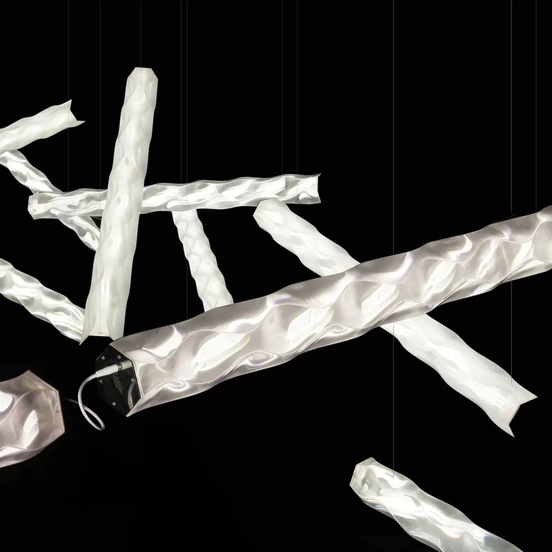 Hugo Prisma 24V LED design-hanglamp by Slamp in Transparent – product photo 4 of 5