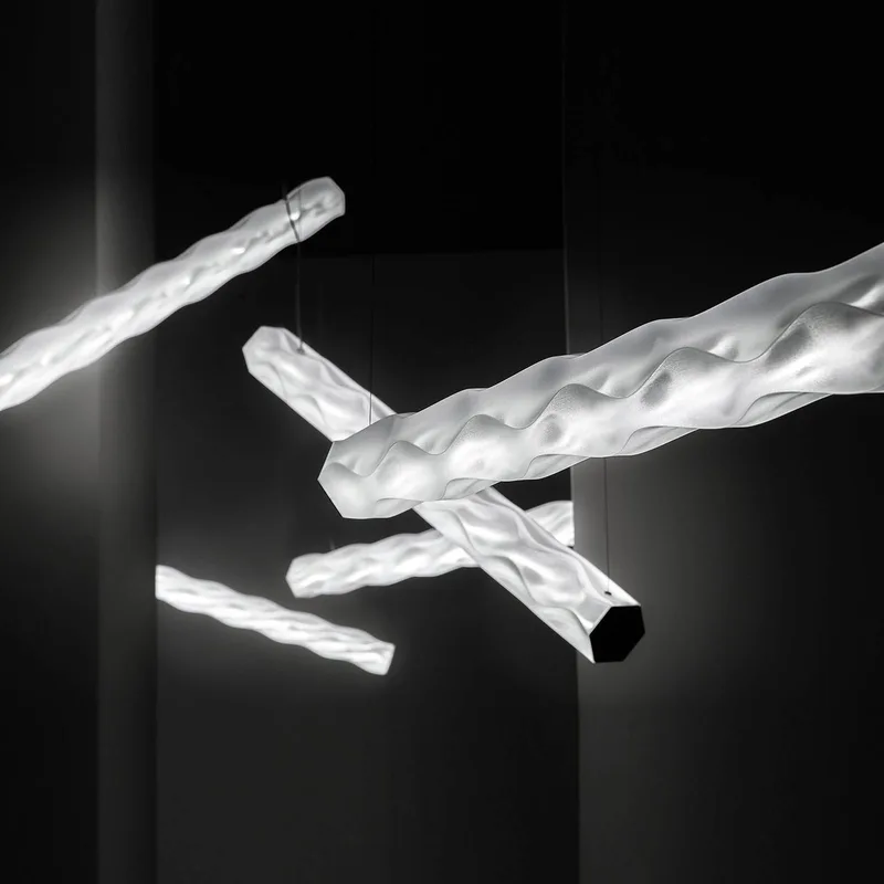 Hugo Prisma 24V LED design-hanglamp by Slamp in Transparent – product photo 2 of 5