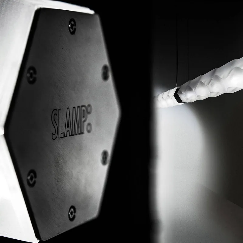 Hugo Prisma 24V LED design-hanglamp by Slamp in Transparent – product photo 5 of 5
