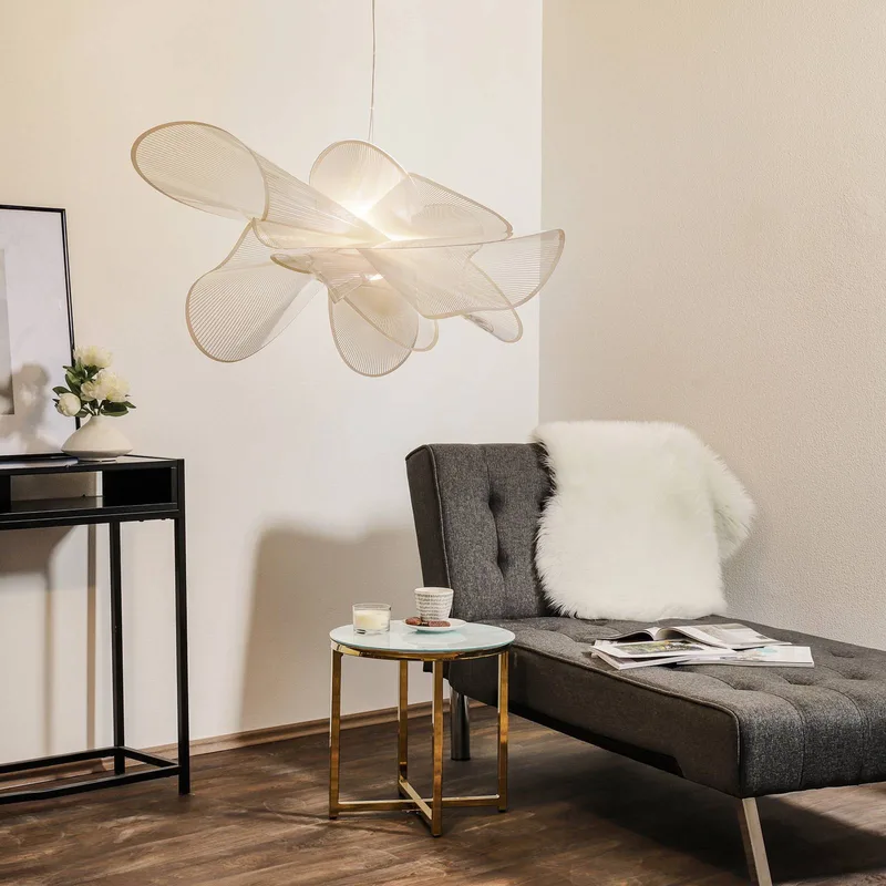 La Belle Étoile Large - hanglamp, 90 cm de Slamp en Blanc – photo du produit 2 sur 5