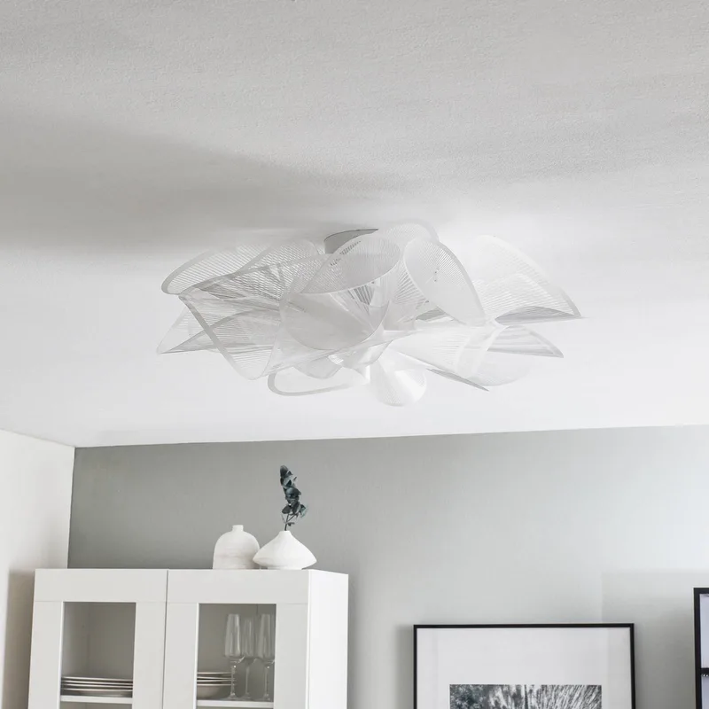 LA BELLE ÉTOILE plafondlamp 73 cm de Slamp en Blanc – photo du produit 2 sur 5