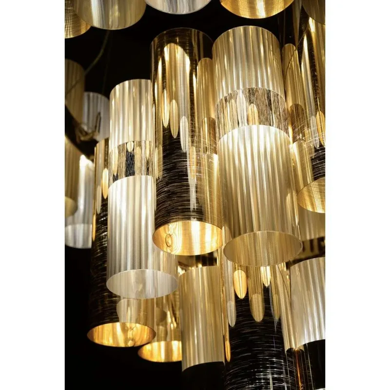 La Lollo Hanglamp XL Gold fra Slamp – produktbillede