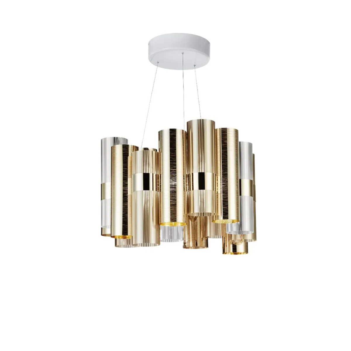 La Lollo LED Hanglamp goud de Slamp – photo du produit