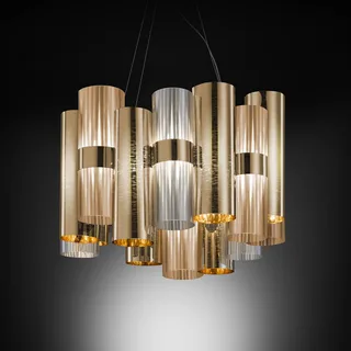 La Lollo M LED hanglamp by Slamp in Gold – product photo 1 of 5
