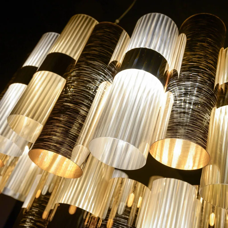 La Lollo M LED hanglamp by Slamp in Gold – product photo 4 of 5